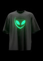 Leuchtendes Alien-T-Shirt - Alienation