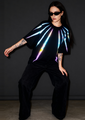 Aura Black Tee