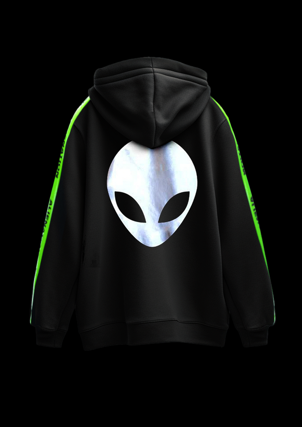 Fluo Alien Hoodie - Alienation