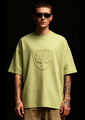 Embossed Olive Green Tee