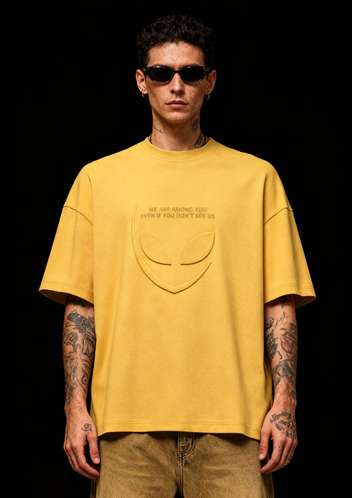 Embossed Wet Sand Tee - Alienation