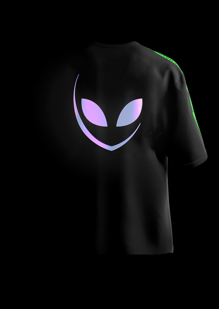Camiseta holográfica alienígena - Alienation