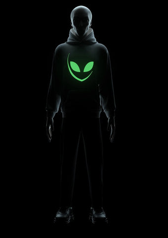Sudadera con capucha Glow Alien - Alienation