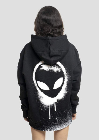 Sudadera con capucha Graffiti Alien - Alienation