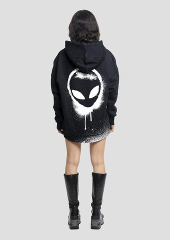 Graffiti Alien Hoodie - Alienation