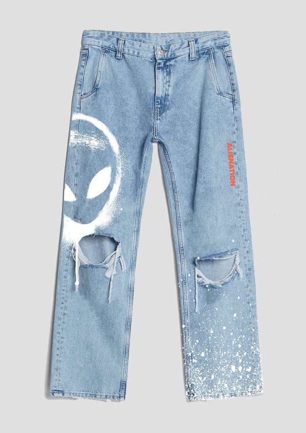 Alien Graffiti Jeans - Alienation -