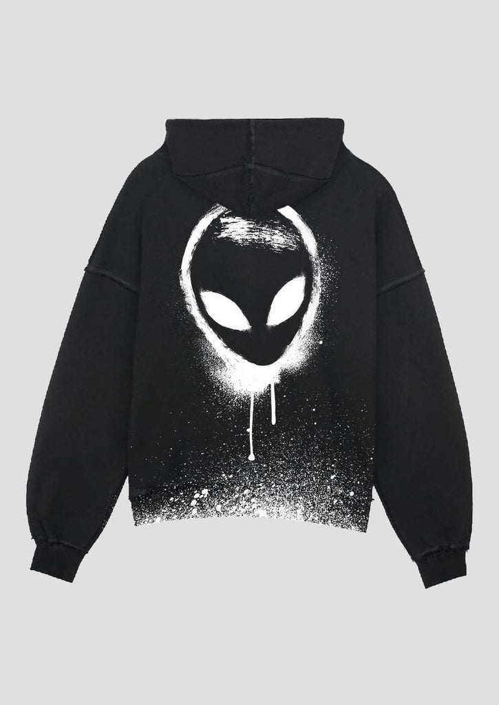 GRAFFITI ALIEN HOODIE - Alienation -