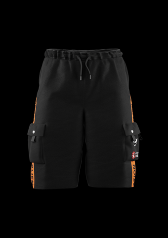 Orange Cargo Shorts - Alienation