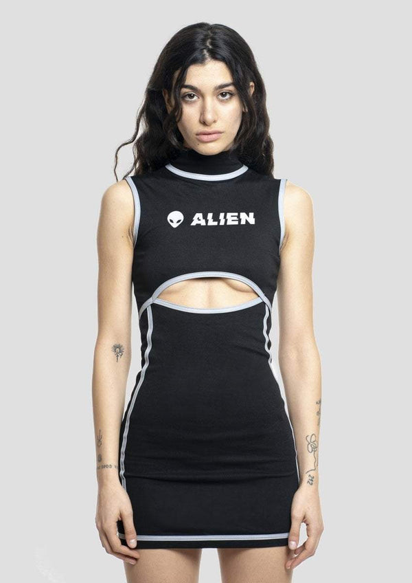 Reflective Alien Dress - Alienation