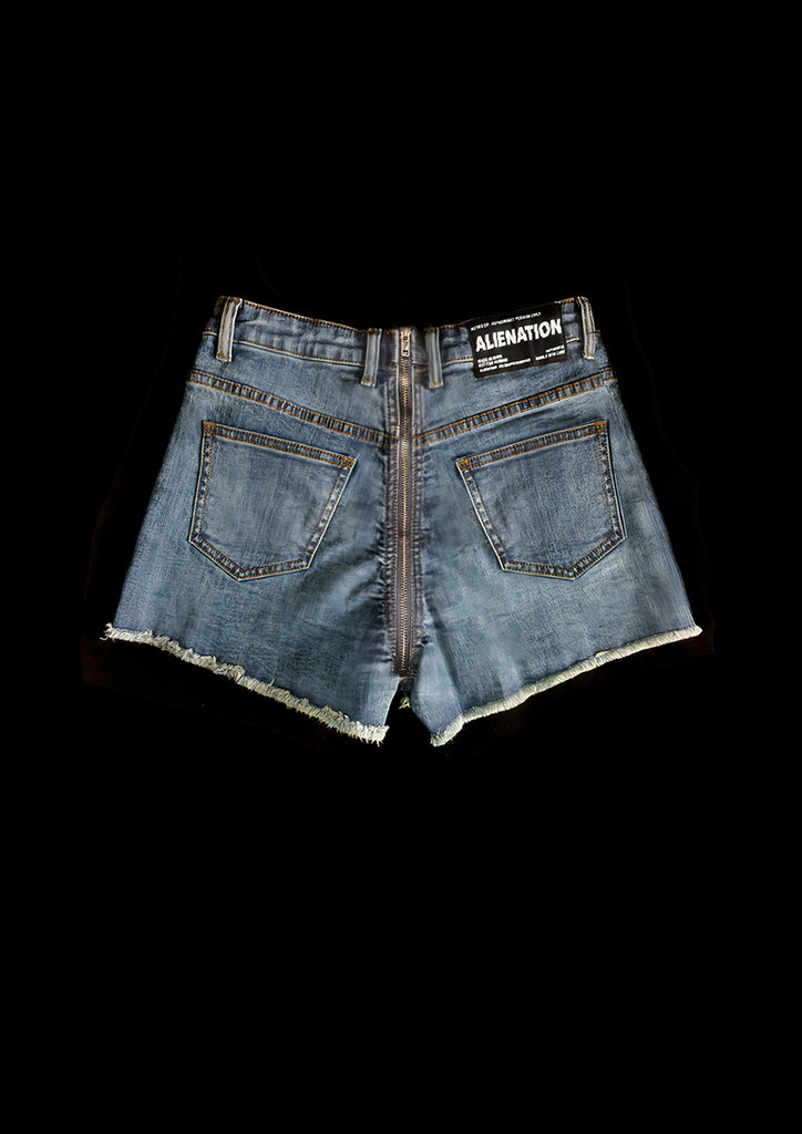 Retro Zip Shorts - Alienation